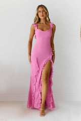 All Night Affair Maxi Dress Pink