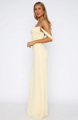 Lemon Blossom Maxi Dress
