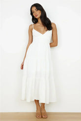 Share The Love Maxi Dress White