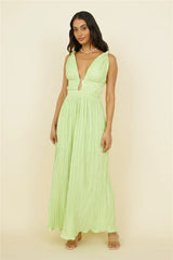 Jupiter Calling Maxi Dress Green