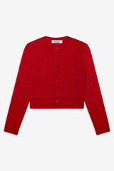 Dudley Cable Knit Cardigan - Heartstrings