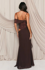 Mocha Starlight Maxi Dress