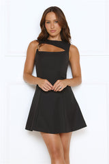 Glow Theory Mini Dress Black