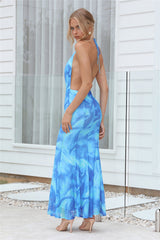 Extravagant Girl Maxi Dress Blue