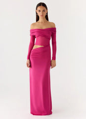 Kerli Maxi Dress Fuchsia