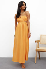 GORG Lover Midi Dress Orange