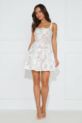 To Adore Mini Dress White