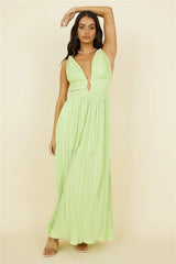Jupiter Calling Maxi Dress Green