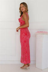 Garden Grove Maxi Skirt Pink