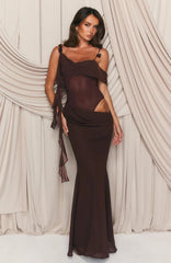 Mocha Starlight Maxi Dress