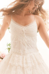 Beauval Lace Mini Dress