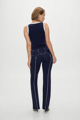 x BELLA HADID Dreamer Tank Top - Lone Star Blue