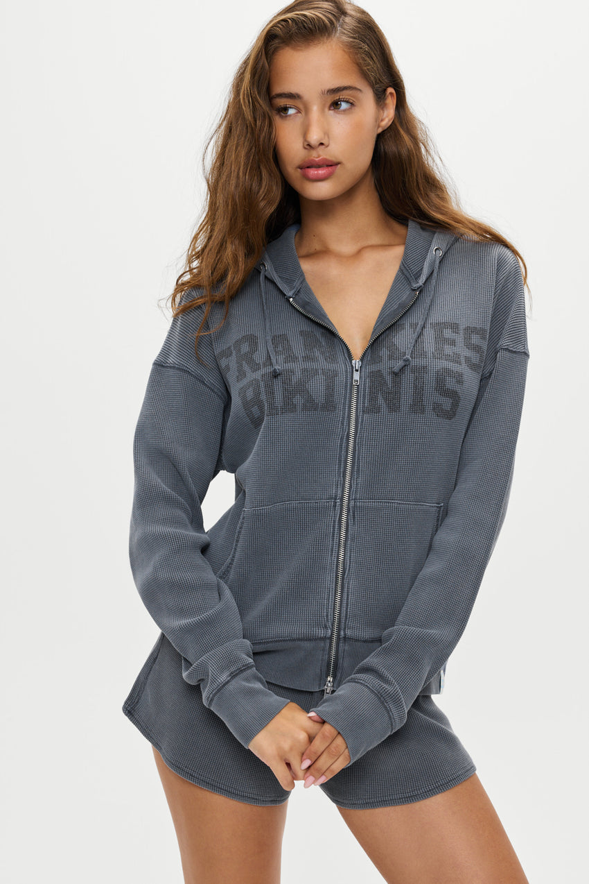 Weekend Thermal Hoodie - Shadow Blue
