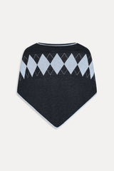 Scout Knit Poncho - Stone
