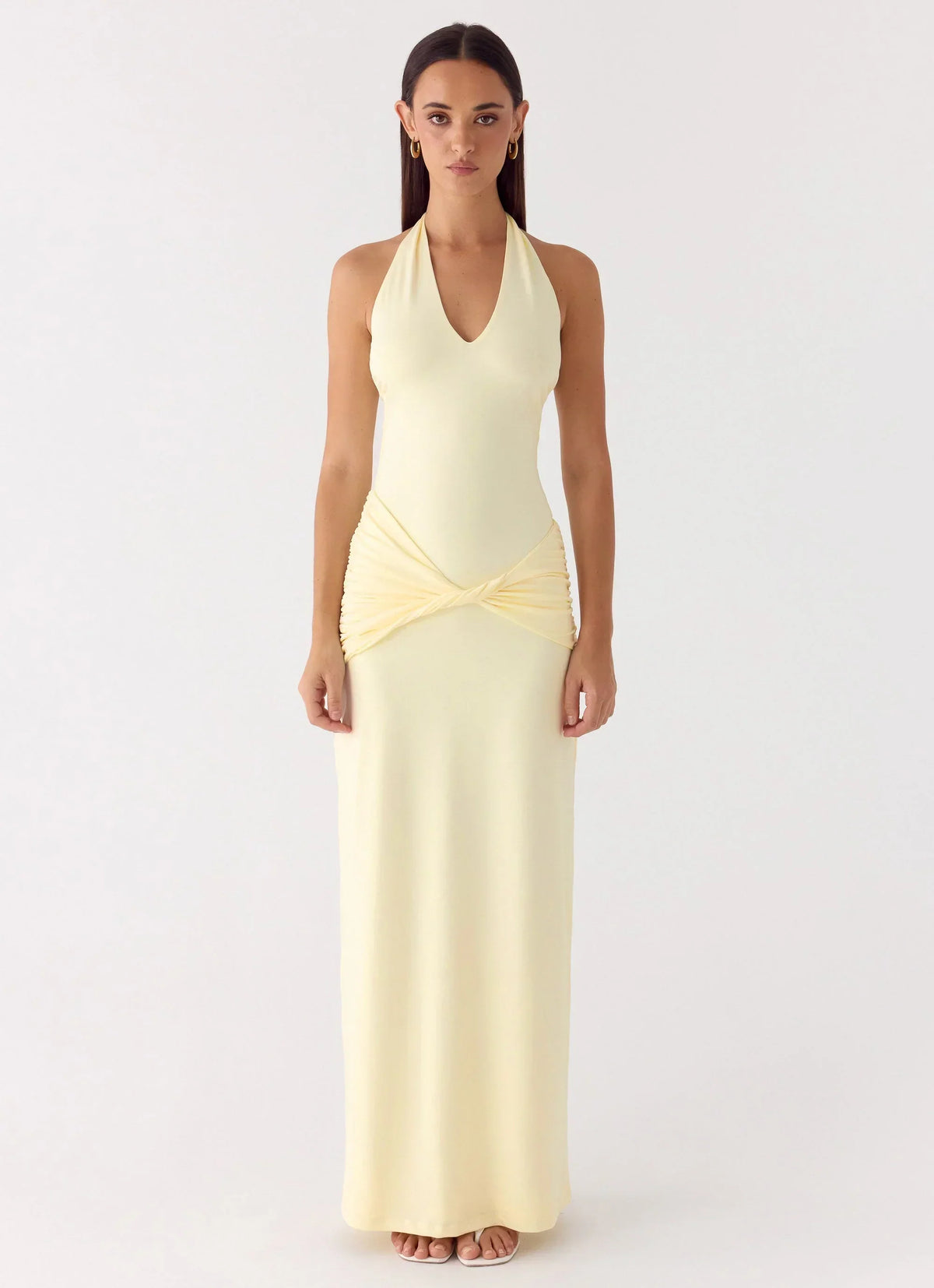 Maribelle Maxi Dress Lemon