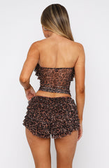 Lovers Rock Shorts Leopard